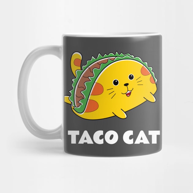 Taco Cat Funny Cinco De Mayo by Ghost Of A Chance 